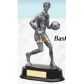 Resin Sculpture Award w/ Base (Basketball Forward/ Male)